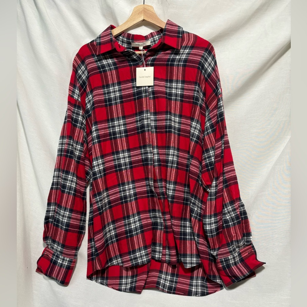 Favorite Daughter Red Flannel
